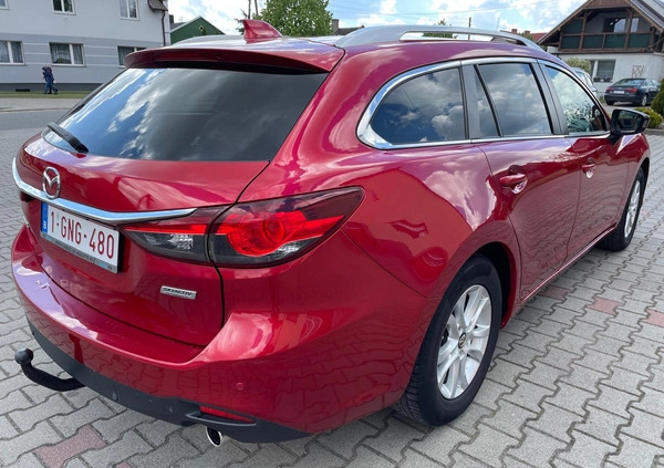 Mazda 6 cena 34900 przebieg: 242000, rok produkcji 2014 z Jeziorany małe 67